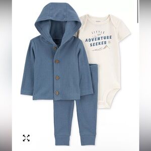 Carter's Blue Baby Outfit Set